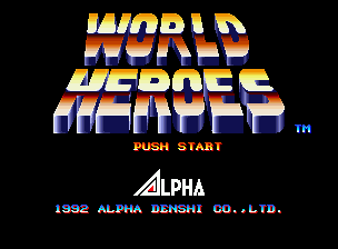 World Heroes screenshot 3 for Neo Geo